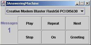 JAnsweringMachine on Windows 2000